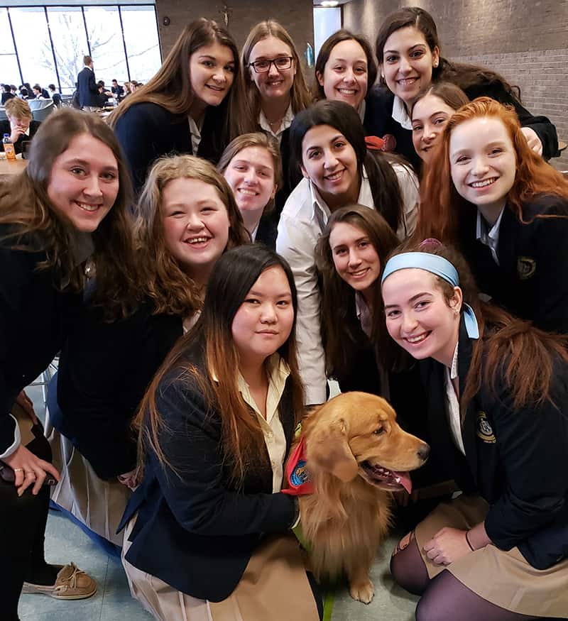 Kennedy Students with Sunny Boy