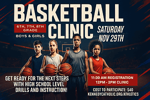 2025 Kennedy Catholic Middle School Basketball Clinic-featured