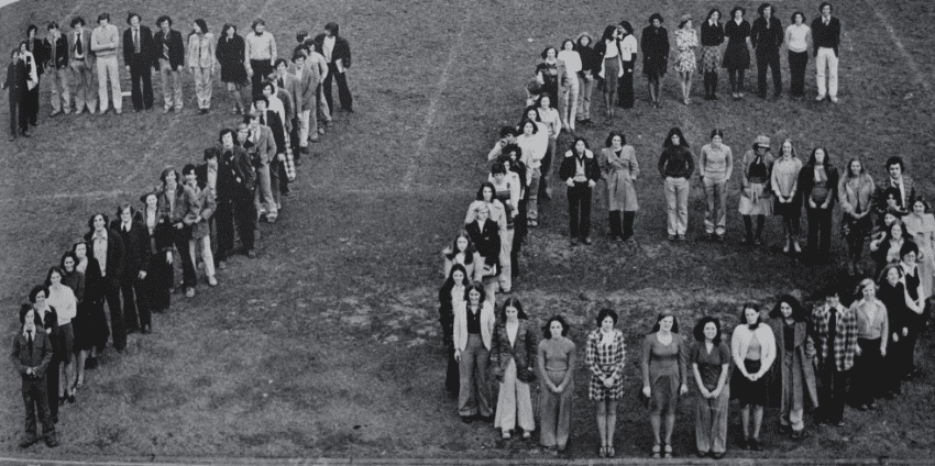 Class of 1976 group photo
